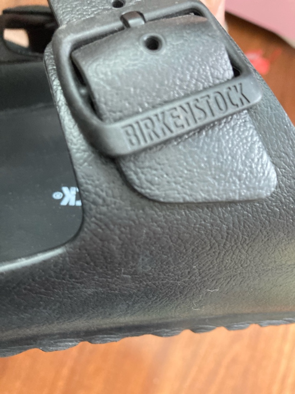 Birkenstock Arizona EVA Double Strap Sandals - Black Sz 11 - Picture 4 of 6